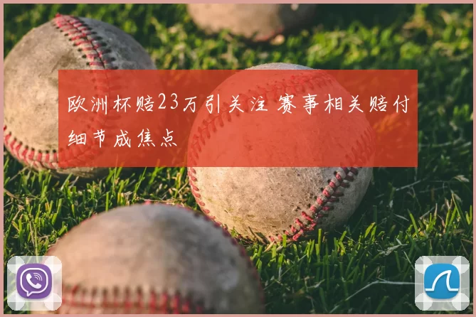欧洲杯赔23万引关注 赛事相关赔付细节成焦点