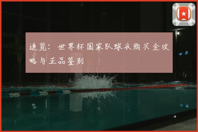 速览:世界杯国家队球衣购买全攻略与正品鉴别